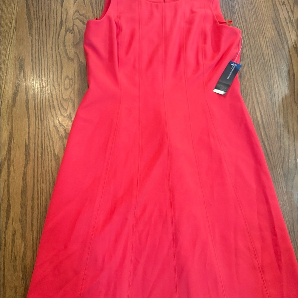 Jones New York Bold Red Midi Dress